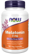 NOW Melatonin -- 3 mg - 180 Capsules
